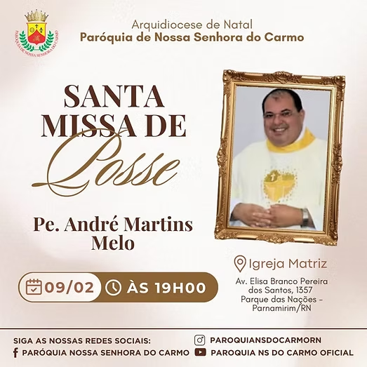 ARQUIDIOCESE DE NATAL/ DIVULGAÇÃO