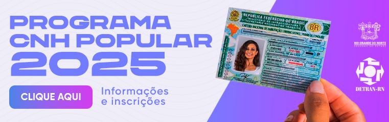 Programa CNH popular tem inscrições abertas no RN e garante gratuidade