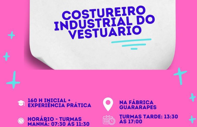 #QUALIFICAÇÃO: Curso costureiro industrial para pessoas trans e LGBTs tem oferta gratuita em Natal