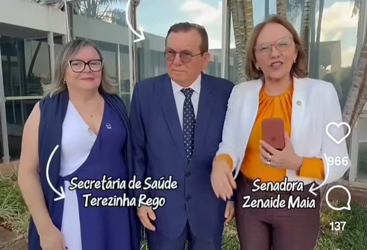 Calado e Maia divergem sobre a permanência de Terezinha Rêgo na Saúde de São Gonçalo